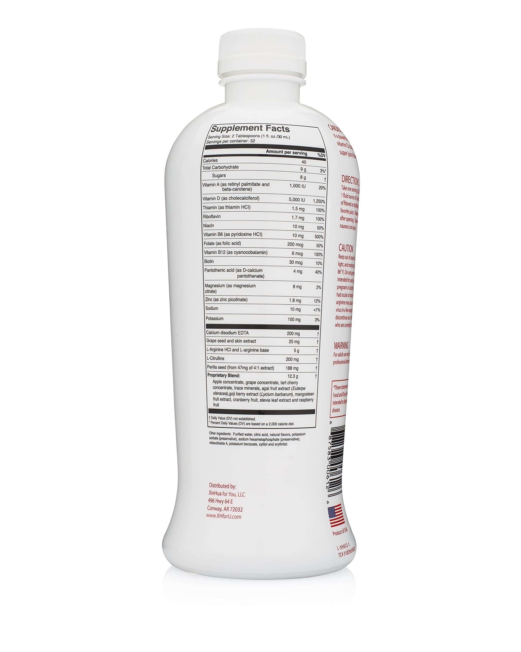 ForMor Cardio Cocktail textura líquida en primer plano para absorción rápida