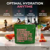 Formula 369 etiqueta con lista de ingredientes y concentraciones de electrolitos