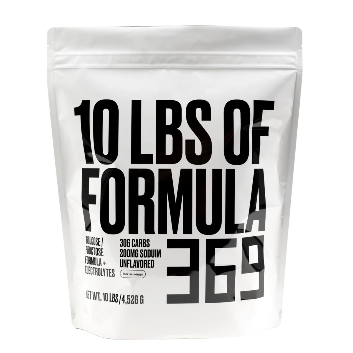 Formula 369 envase frontal mostrando tamaño y ventaja de porciones