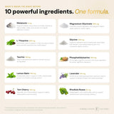 Formulation Factory cápsulas en mano ilustrando tamaño cómodo y dosificación fácil