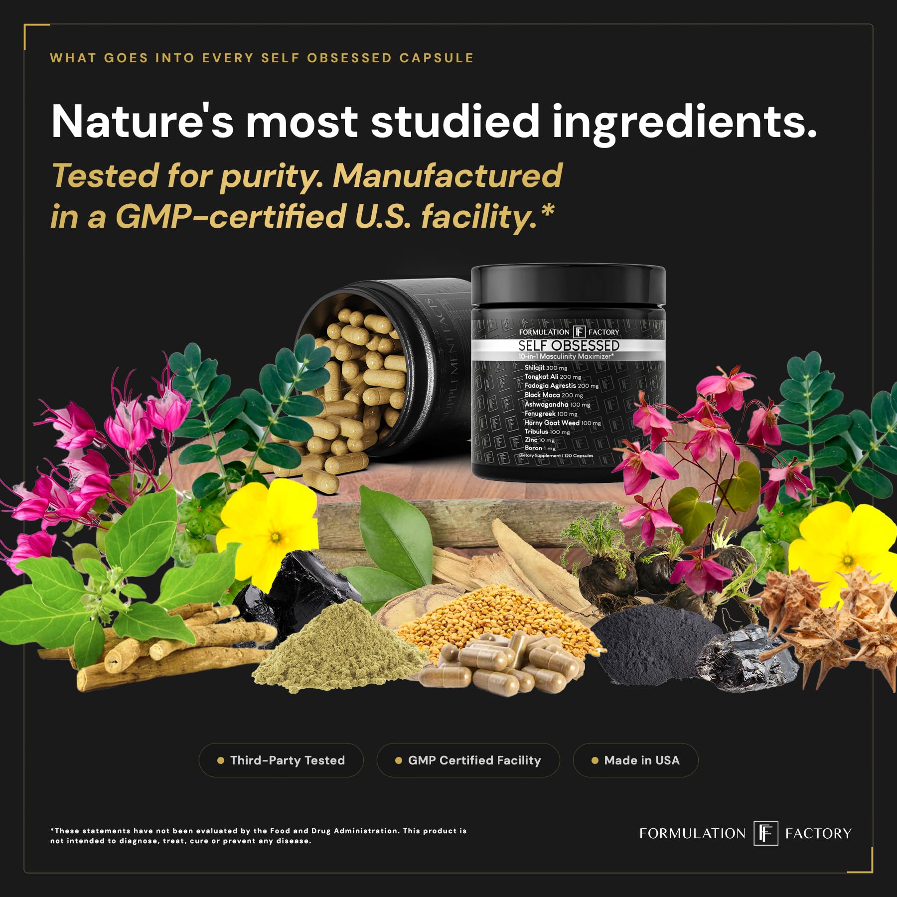 Formulation Factory frasco en ambiente cotidiano representando rutina saludable