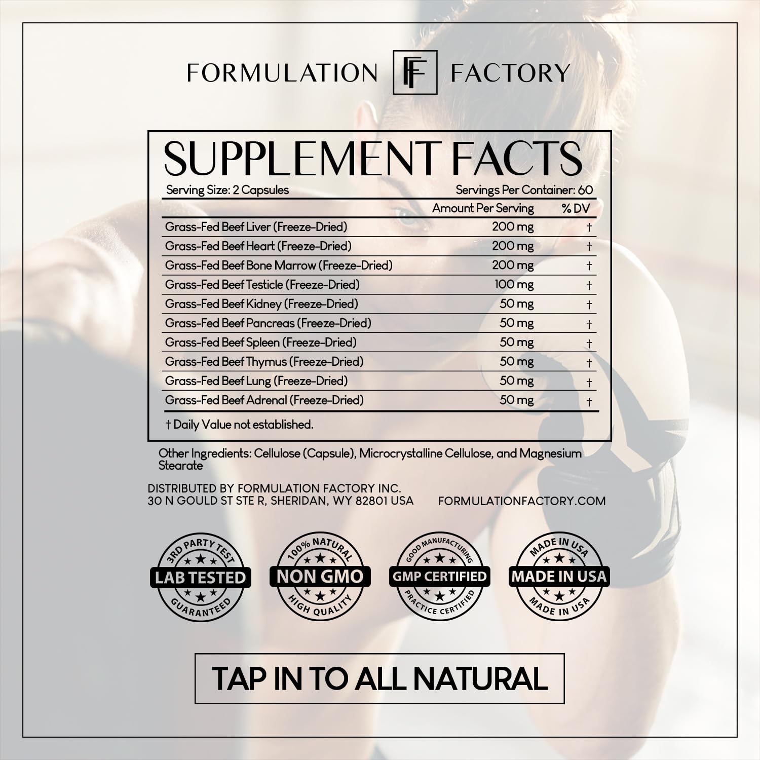 Formulation Factory cápsulas junto a un desayuno para integrar en rutina diaria