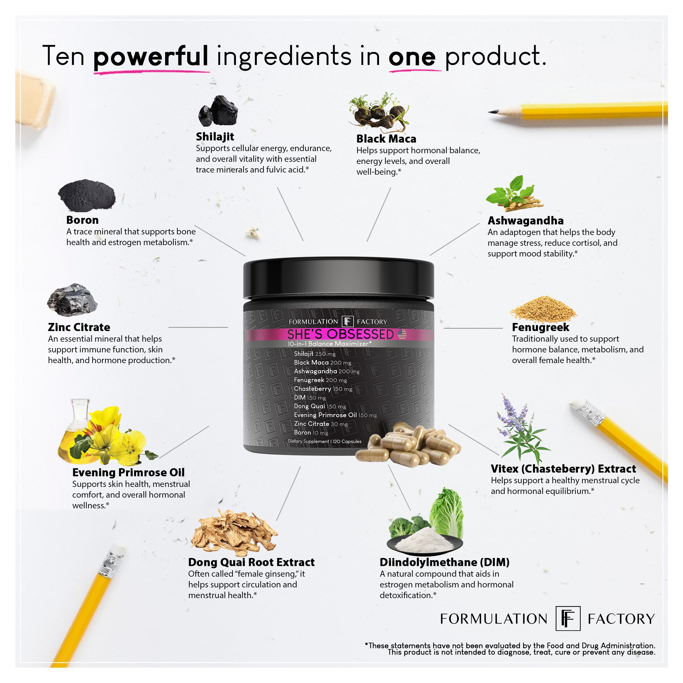 Formulation Factory polvo de maca en primer plano para energía y vitalidad natural