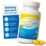 Fortifeye envase frontal mostrando concentración y beneficio de absorción