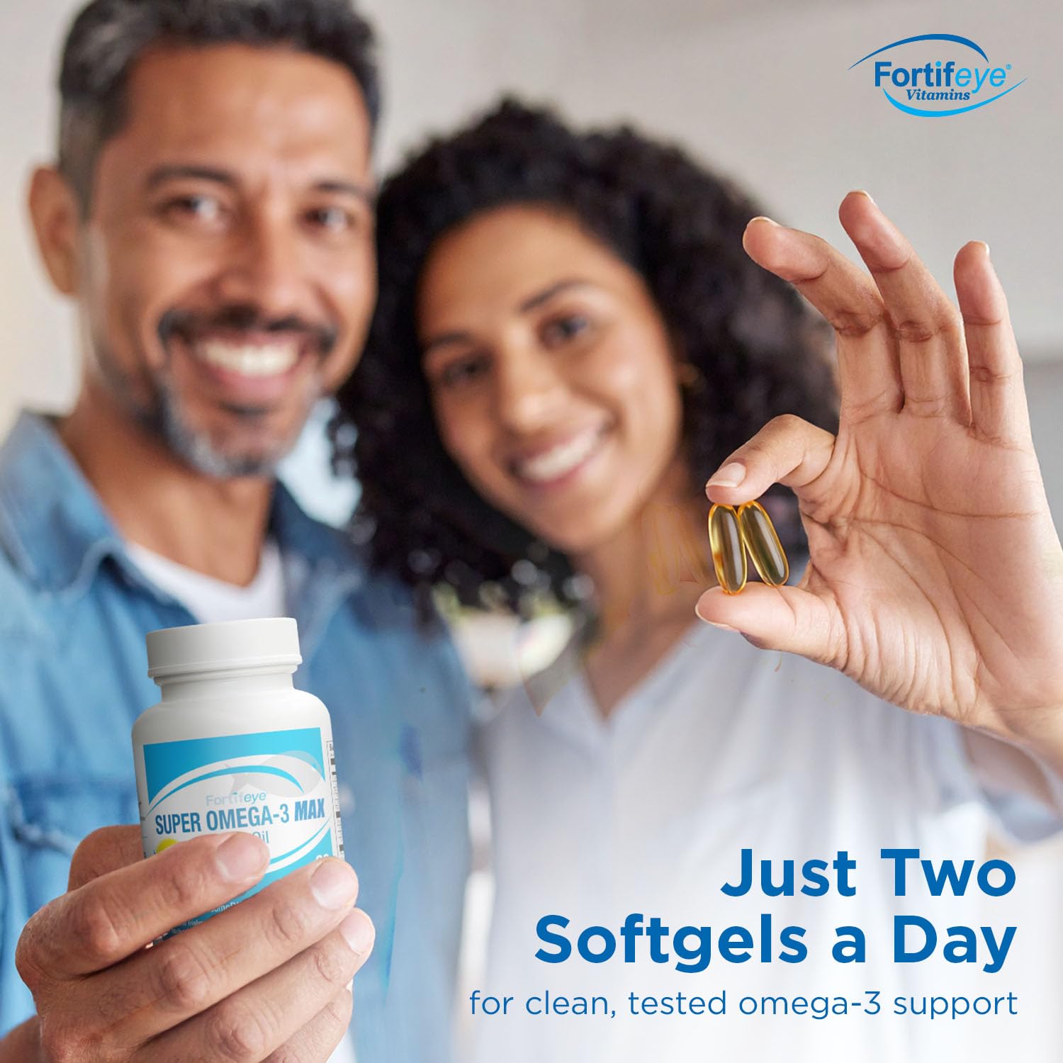 Fortifeye suplementos en mesa de desayuno para integrar en rutina diaria