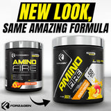Forzagen Amino Fire cucharada con porción para control fácil de dosis