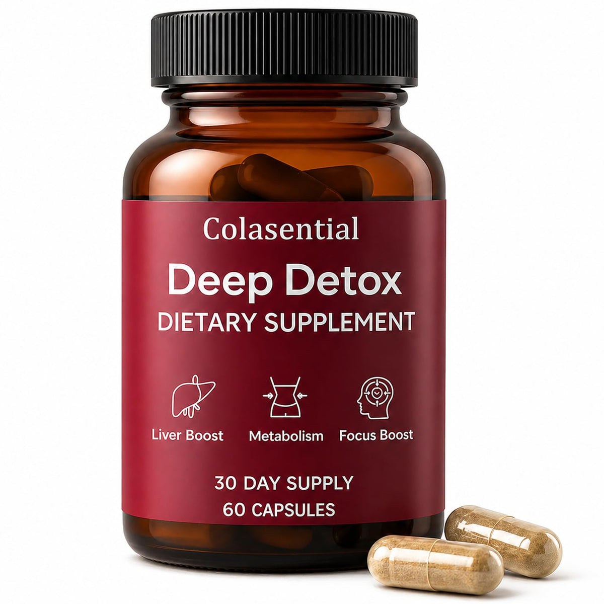 FQMUEV Colasential Max envase frontal mostrando etiqueta clara y beneficios