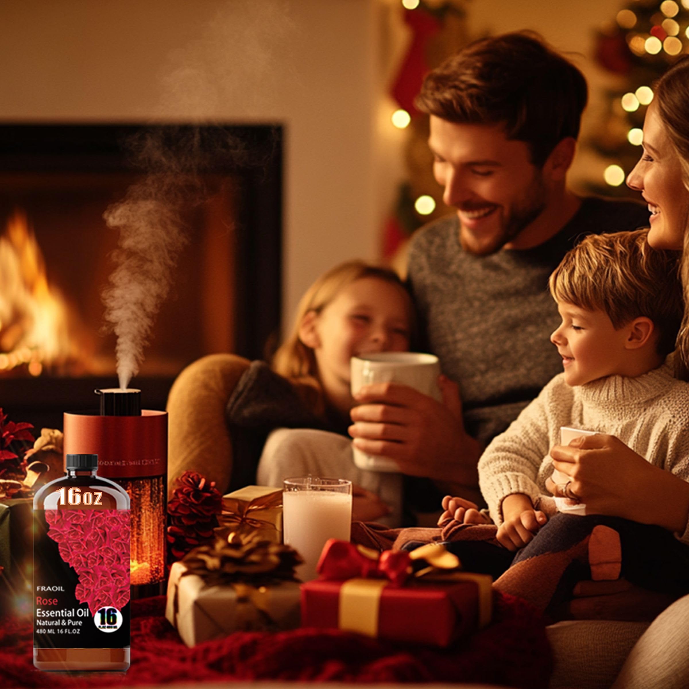 FRAOIL en ambiente de yoga creando atmósfera calmada