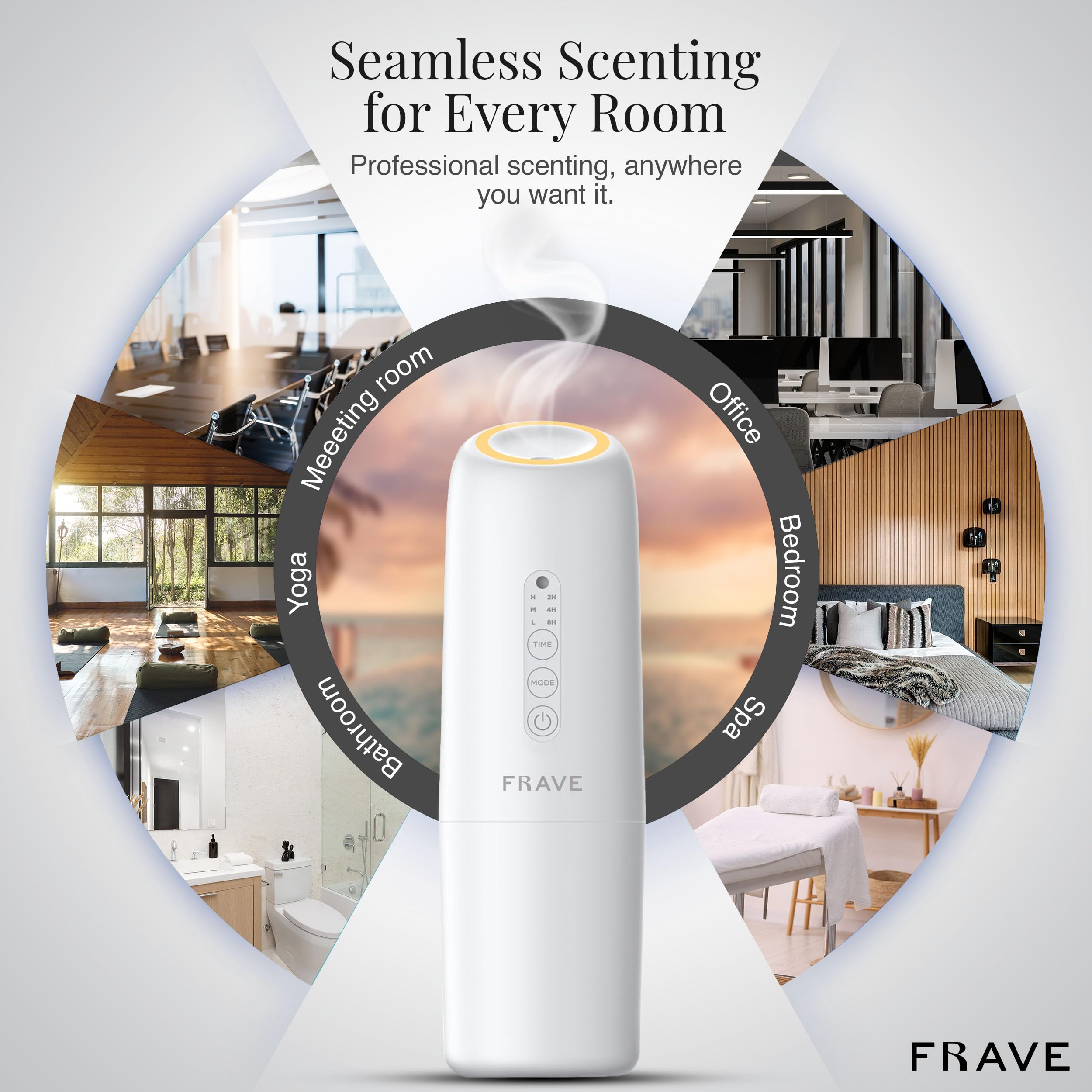 Frave Lumix luz nocturna sensorial creando ambiente relajante en cuarto
