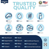 FREEDA etiqueta con ingredientes y certificaciones para tranquilidad