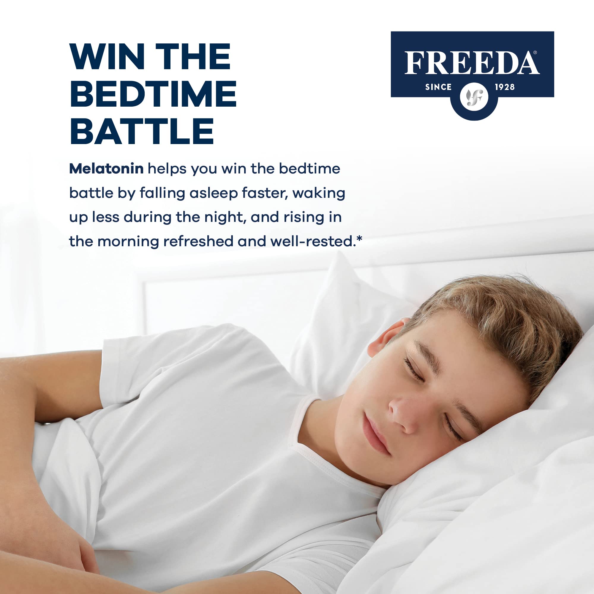 FREEDA comparación de tamaño de tableta para dosage claro y práctico