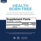 FREEDA etiqueta kosher enfocada para dietas y confianza