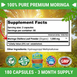 FRESH HEALTHCARE vista superior del bote de 180 cápsulas que indica suministro trimestral
