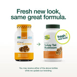 Fresh Nutrition cápsulas en mano para medir dosis y portabilidad