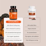 FreshCap Mushrooms etiqueta con panel nutricional y datos limpios