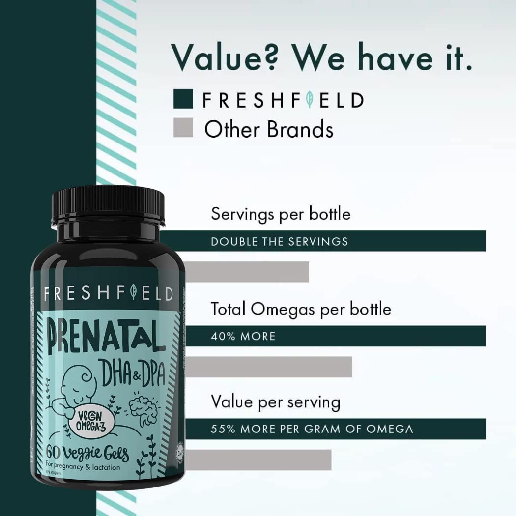 Freshfield microalgas crudas como fuente vegana de omega‑3, sin mercurio