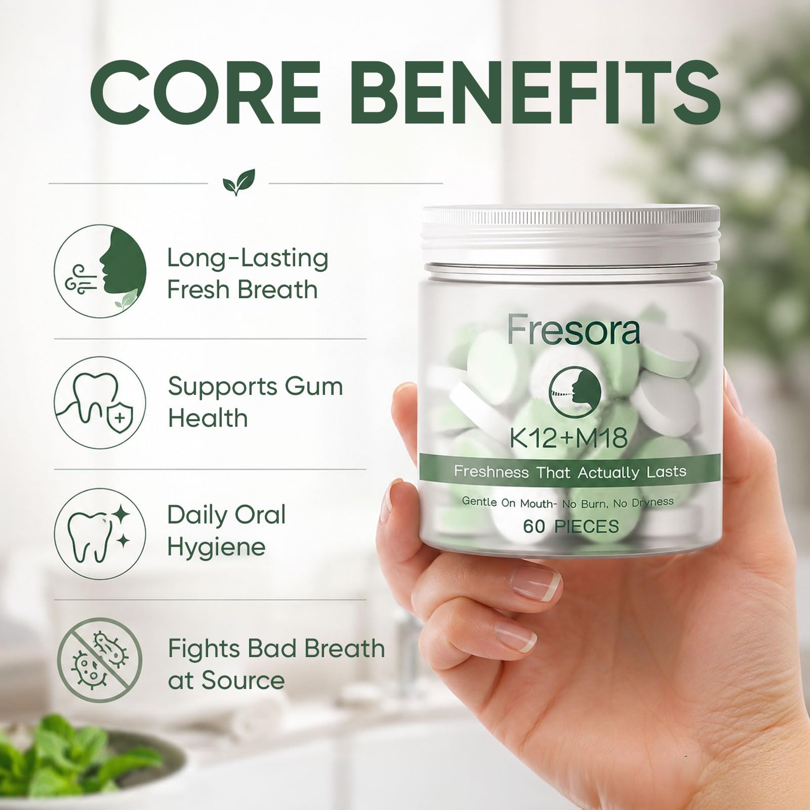FRESORA pastillas en mano para transporte y beneficio conveniencia