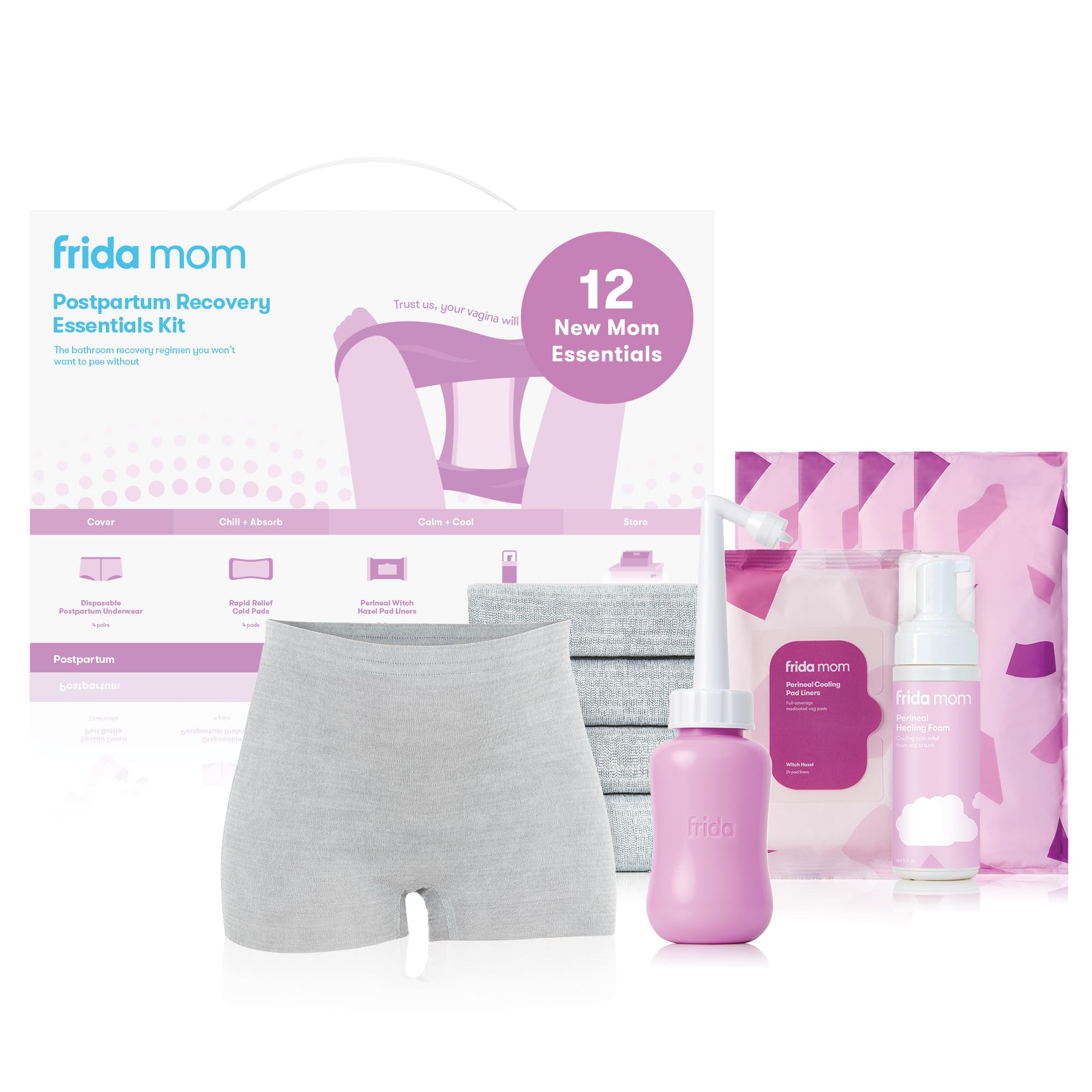 Frida Mom empaque frontal del kit mostrando todos los elementos y conveniencia