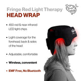 Fringe primer plano de los 450 LEDs, cobertura uniforme del cuero cabelludo