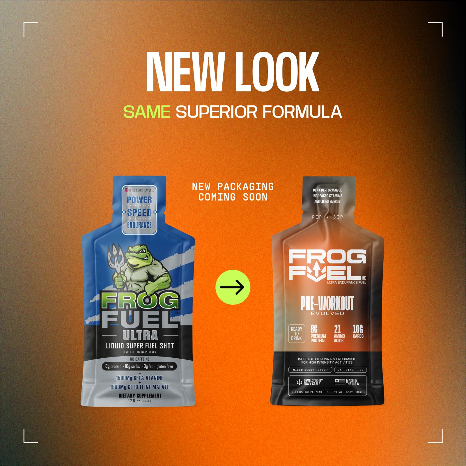 Frog Fuel en gimnasio sobre banco representando apoyo para entrenos intensos