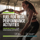 Frog Fuel en uso durante entrenamiento, beneficio de energía inmediata