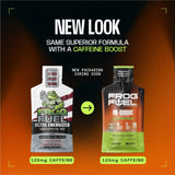 Frog Fuel caja de 24 sobres apilada, beneficio de suministro para múltiples sesiones
