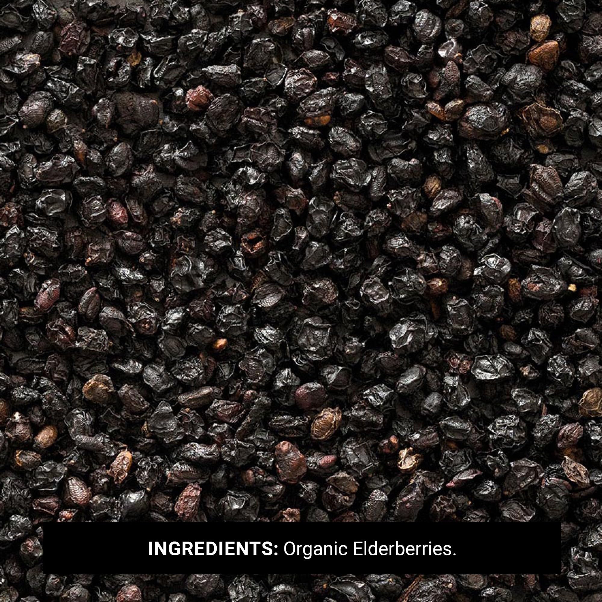 Frontier Co-op bayas hidratadas en taza de té mostrando uso en infusiones