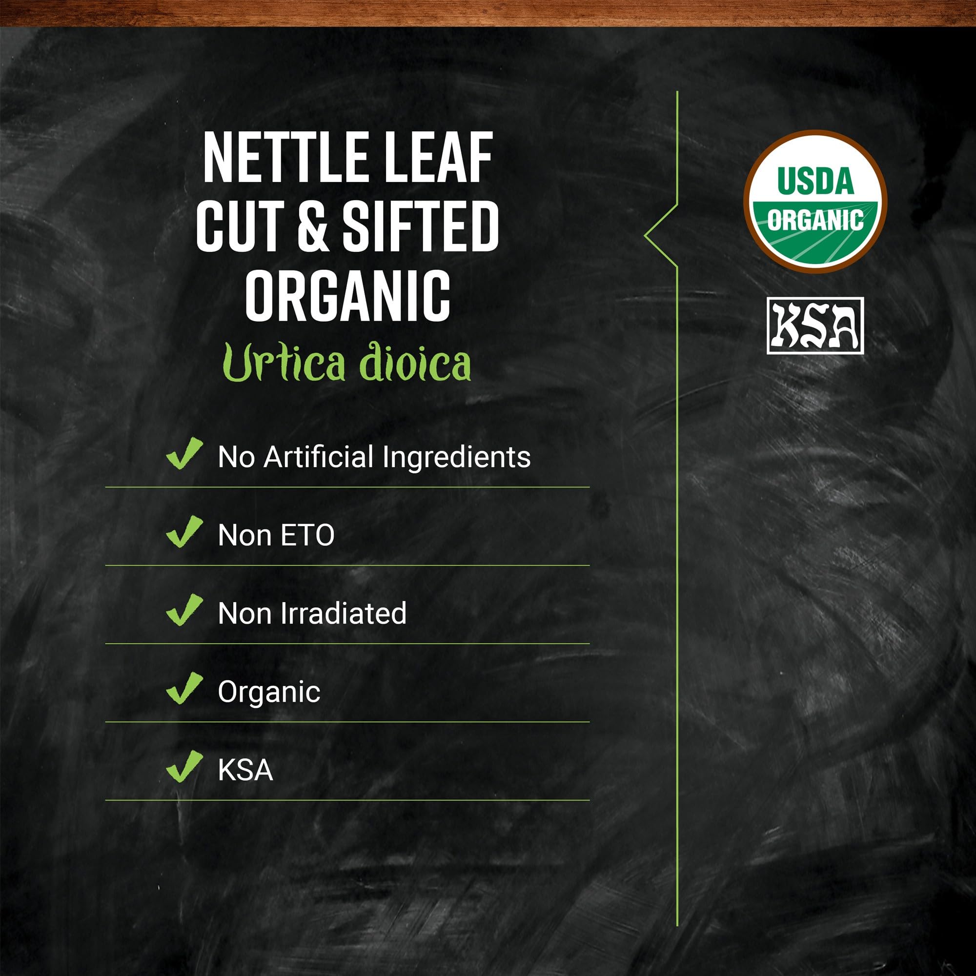 Frontier Co-op detalle de textura de hojas cortadas que facilita infusiones rápidas