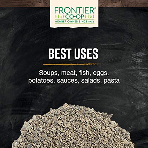 Frontier Co-op etiqueta con sellos orgánico, kosher y Fair Trade visibles