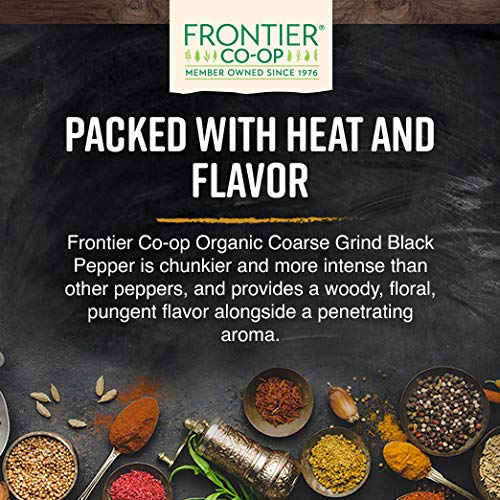Frontier Co-op comparación de tamaño de grano para referencia visual
