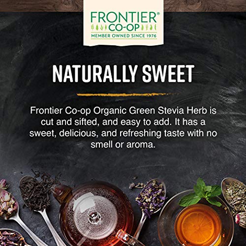 Frontier Co-op frasco hermético con stevia para conservar frescura más tiempo