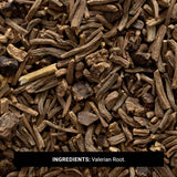 Taza humeante con valeriana Frontier Co‑op listo para preparar infusión relajante
