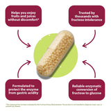 Fructaid etiqueta nutricional legible mostrando ingredientes clave