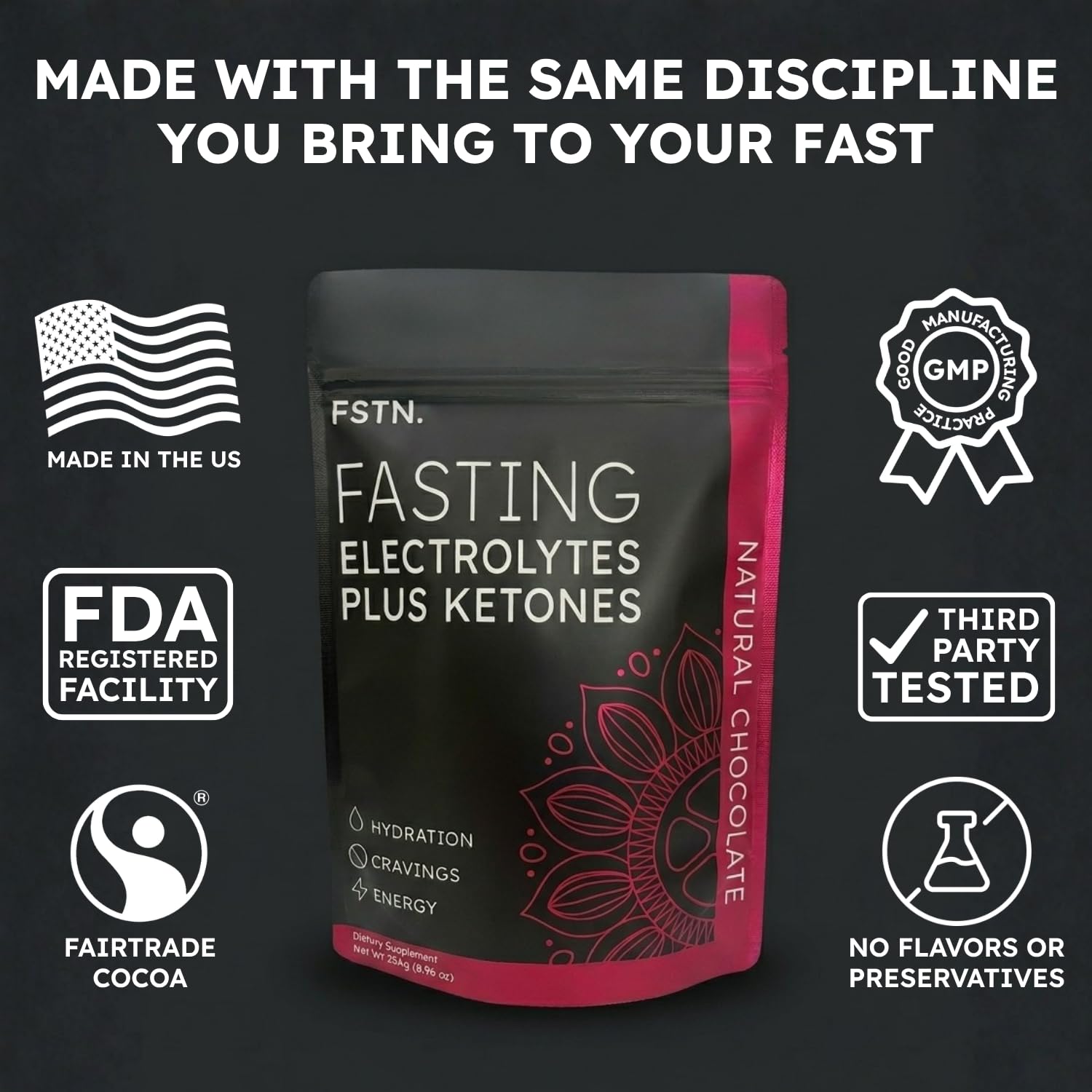 FSTN pouch en mesa con accesorios que sugiere ritual diario