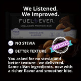 Fuel 4 Ever ingredientes principales sobre mesa que resaltan naturalidad