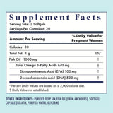 FullWell caja abierta mostrando multivitamínicos y frasco de aceite de pescado listos para 30 raciones
