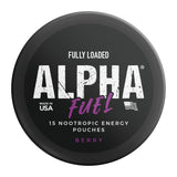 Fully Loaded lata abierta con pouches visibles para almacenamiento práctico