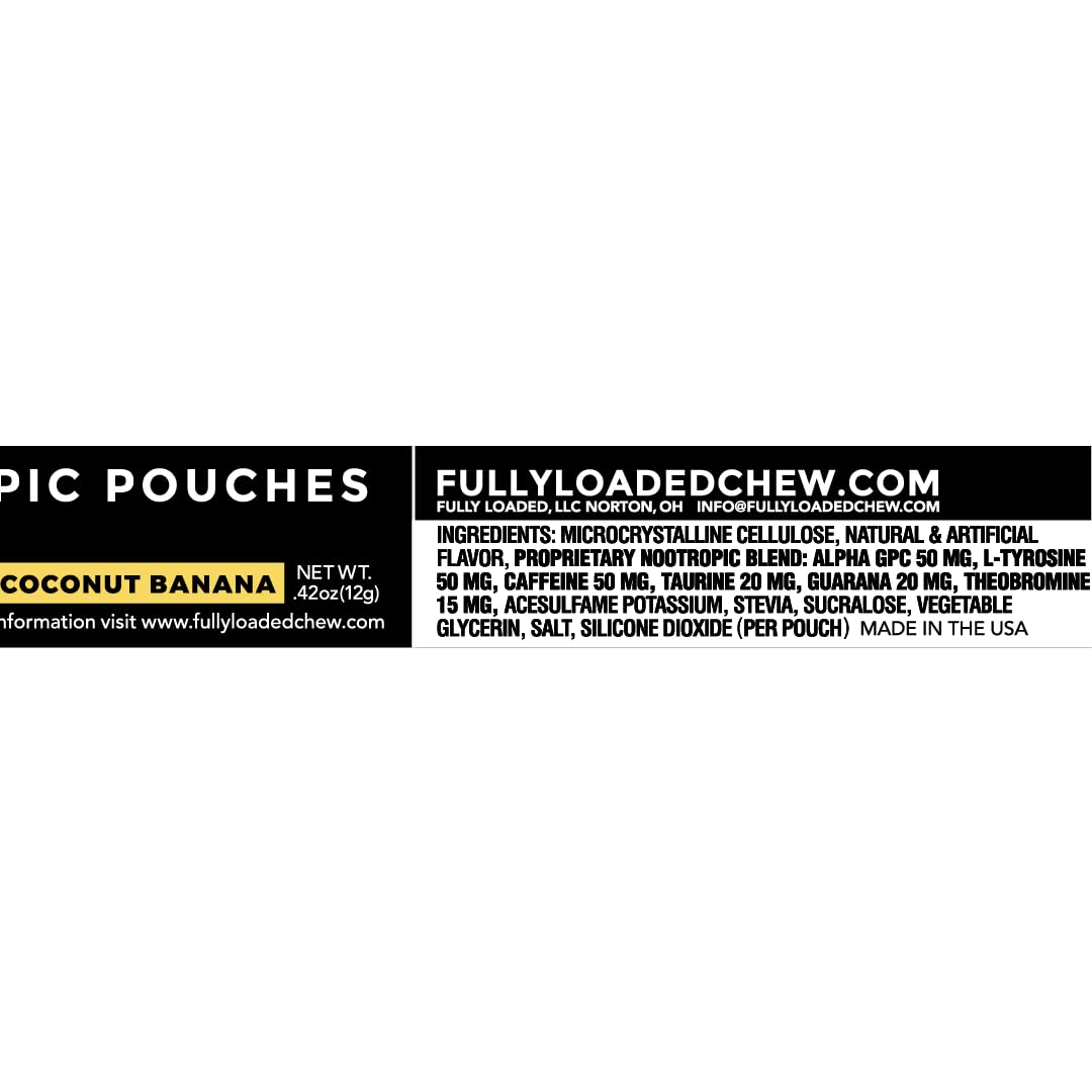 Fully Loaded pouch primer plano que revela textura y rápida absorción