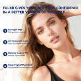 FULXR demostración de aplicación vaginal que ilustra uso dirigido y cómodo