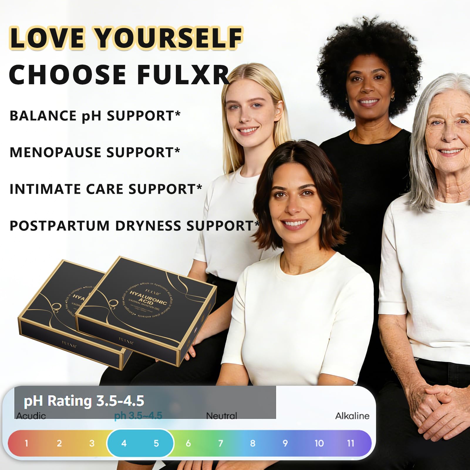 FULXR extractos botánicos y rosa para calma natural y sensación suave