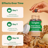 Fungies etiqueta nutricional legible para transparencia de ingredientes