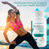 Fungis Toenail Fungus Treatment detalle de vitamina D y zinc señalando beneficio inmune