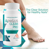 Fungis Toenail Fungus Treatment acercamiento a etiqueta con lista de ingredientes clave
