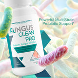Fungis Toenail Fungus Treatment imagen conceptual de prebióticos ilustrando apoyo