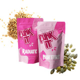 Funk It Wellness semillas en tazón listas para añadir a recetas y ahorrar tiempo