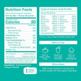Further Food primer plano del polvo de colágeno resaltando textura fina y disolución rápida