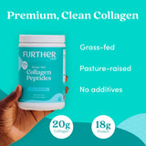 Further Food polvo de colágeno disuelto en café para proteína matutina