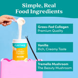 Detalle de la etiqueta Further Food mostrando ingredientes limpios y trazabilidad