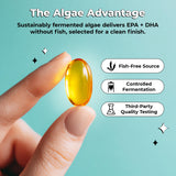 Future Kind cápsula abierta revela aceite algal limpio y natural
