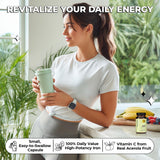 Future Kind etiqueta nutricional con 18 mg hierro y 50 mg vitamina C